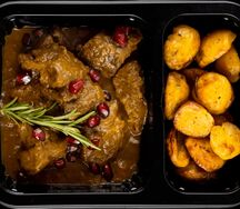 Томленая баранина тандури 