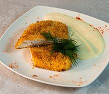 Рыба заливная в сливочном соусе