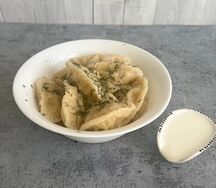 Вареники с картофелем и грибами