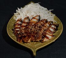 Сашими с угрем