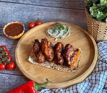 Шашлык из куриных крыльев