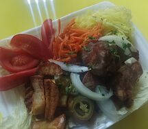 Шашлык из свинины на углях