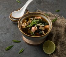 Суп Мисо с морепродуктами