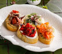 Ассорти брускетт