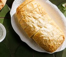 Чиабатта с чесночным соусом