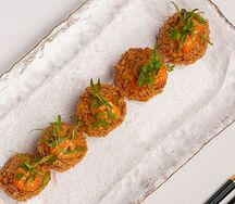 Крабовые пончики