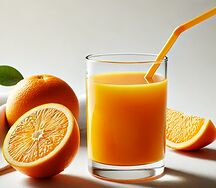 Апельсиновый свежевыжатый сок