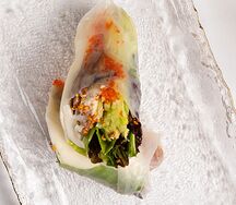 Спринг-ролл с угрем