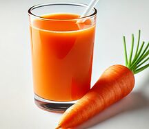 Сок морковный свежевыжатый