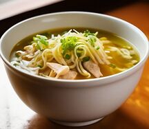Лапша с курицей