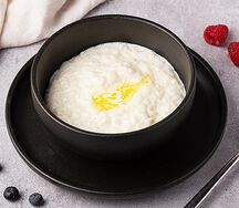 Каша рисовая с фруктами 