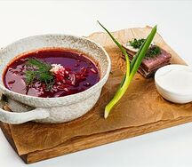 Борщ с Наполеоном