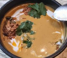 Тыквенный крем-суп на кокосовом молоке