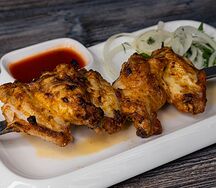 Шашлык из куриных крыльев