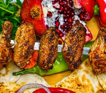 Шашлык из куриных крыльев