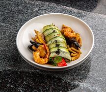 Салат с морепродуктами