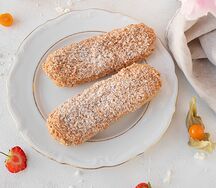 Эклеры со сливочным кремом