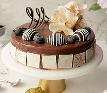 Торт бисквитный Бельгийский с шоколадом