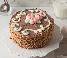 Бенто-торт Киевский воздушно-ореховый