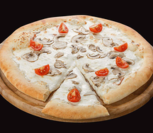 Грибная c ветчиной 25см - 320гр