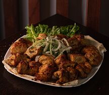 Шашлык из куриной грудки