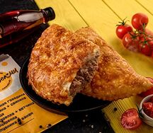 С говядиной и свининой