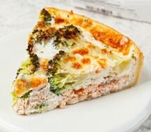 Пирог с сёмгой