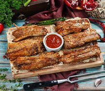 Набор шашлыков из свиных ребрышек