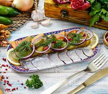 Сельдь с картофелем