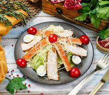 Цезарь с фермерским цыпленком