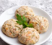 Тефтели мясные с кабачком Пп