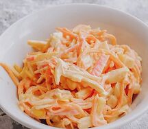 Крабик с яблоком