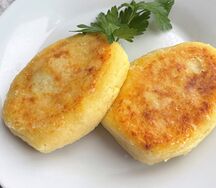 Зразы картофельные с мясом