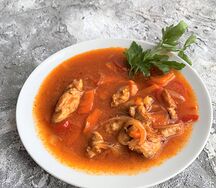 Курица в кисло-сладком соусе