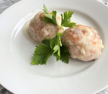 Тефтели куриные в сливочном соусе