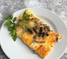 Грудка с овощами