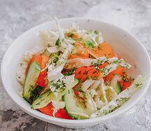 Салат Капустный с овощами