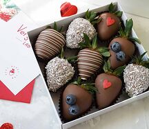 Клубника в шоколаде Молочный рай S