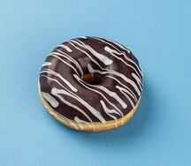 Донат с шоколадной начинкой