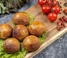 Беби-картофель на мангале