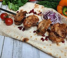 Шашлык из куриных бедер