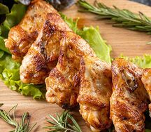 Шашлык из куриных крылышек
