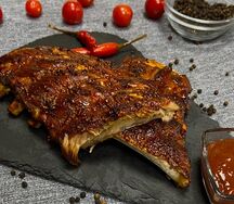 Рёбрышки в соусе BBQ