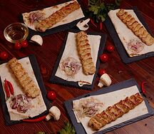 Люля-кебаб куриный с сыром