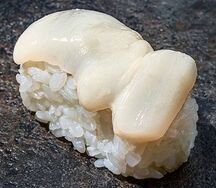 Нигири Морской гребешок 