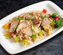 Теппаньяки рис с курицей