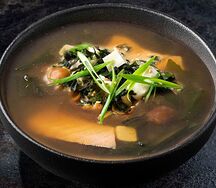 Мисо-суп с лососем