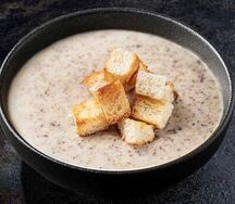 Крем-суп грибной