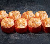 Запеченный острый ролл с крабом и гребешком Sw