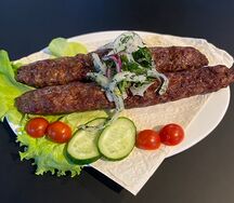 Люля-кебаб из свинины и говядины